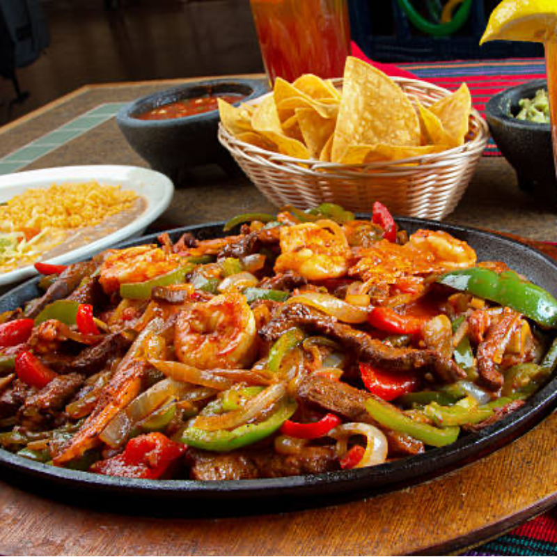 Shrimp Fajita Meal Main Image